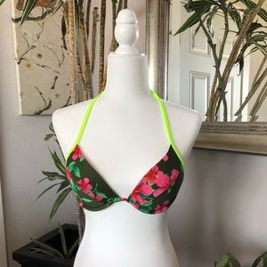 VICTORIA’S SECRET Neon Green Push Up BIKINI Top